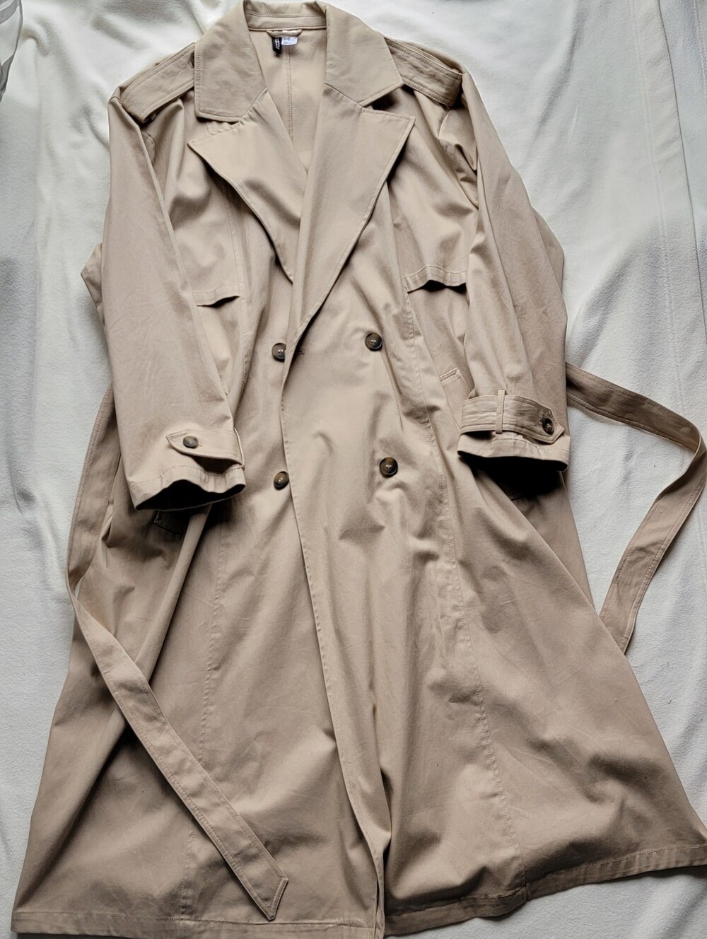 H&M Lightweight Beige Trench